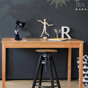 Ver imagem 2 de Luminária de Mesa Escritório Estudo Spiralle Porta Lápis Caneta Preta