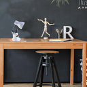 Ver imagem 2 de Luminária de Mesa Escritório Estudo Spiralle Porta Lápis Caneta Branca