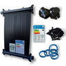 Aquecedor Solar Piscinas - 17 Placas Coletoras 2 metros - 10m² / 14.000 Litros - 1