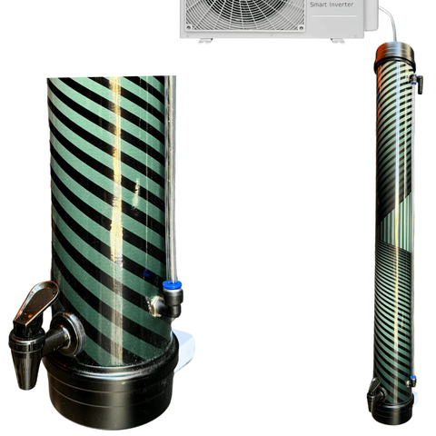 Dreno Coletor de Água P/ Ar Condicionado 8l Cor Ripado 97cm.