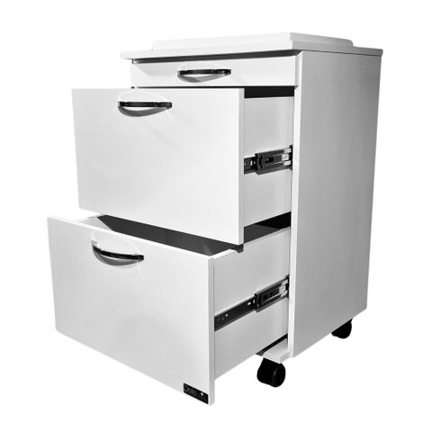 Gaveteiro C/ Puxador Cromado