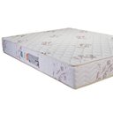 Ver imagem 2 de Cama Box Baú Solteiro: Colchão Luckspuma Supreme Floral Pró Saúde Duplo + Base Crc Courano White
