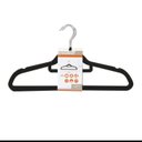 Ver imagem 1 de Kit de Cabides para Roupas com 8 Unidades em Veludo