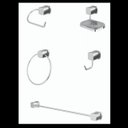 Ver imagem 2 de Kit de Acessórios para Banheiro Block C38 CV Meber