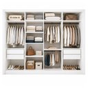 Ver imagem 4 de Guarda Roupa Casal com Espelho 4 Portas de Correr e 4 Gavetas 279,3cm Premium Jade