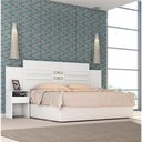 Ver imagem 2 de Jogo de Quarto de Casal Completo Bona Branco