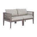 Ver imagem 1 de Sofá 2 Lugares em Polipropileno com Estofado Resistente À Água Maui