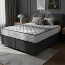 Ver imagem 2 de Cama Box Baú com Colchão de Molas Ensacadas Double Face Essence Probel Queen 158cm