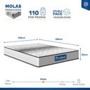 Ver imagem 5 de Cama Box Baú com Colchão de Molas Ensacadas Double Face Essence Probel Queen 158cm