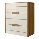 Ver imagem 3 de Cômoda Dhara Freijó Off White Moval