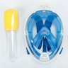 Mascara de Margulho Snorkel Full Face Anti Embaçamento Suporte para Camera Praia Piscina Nataçao Esp - 3