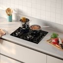 Ver imagem 4 de Cooktop a Gás Continental 4 Bocas, Mesa de Vidro, Acendimento Automático - Kc4gr