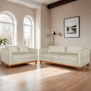 Ver imagem 1 de Kit Sofá 2 e 3 Lugares 180cm Europa Bouclé - Adj Decor