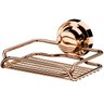 Saboneteira Fixação a Vacuo Rose Gold Future 4053rg - 1