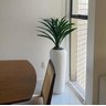 Vaso Decorativo Fibra de Vidro Florida M 80cm Branco - 2