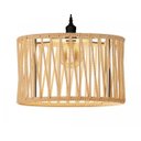 Ver imagem 4 de Pendente Nobre Luminária de Teto Redonda Corda Náutica Offwhite