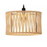 Pendente Nobre Luminária de Teto Redonda Corda Náutica Offwhite - 4