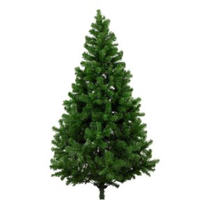 Árvore de Natal Verde 2,10m com 800 Galhos Base Ferro Linha