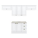 Ver imagem 3 de Cozinha Completa Americana 4 Peças Branco - Móveis Henn
