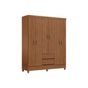 Ver imagem 2 de Guarda Roupa Casal 6 Portas c/Pés Fit Jequitibá S. Andirá