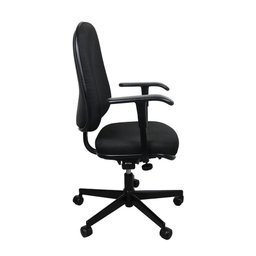 Cadeira Escritório Giroflex Polytrop Presidente Usada Cor:preto - 5