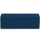 Ver imagem 6 de Puff Decorativo Living Sala de Estar 140 Cm Roma W01 Suede Azul Marinho - lyam
