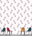 Ver imagem 1 de Papel De Parede Infantil Para Quarto Sala Menininha Balões