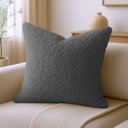 Ver imagem 2 de Kit 6 Capas de Almofada Bouclé 50x50 Decorativa Cinza