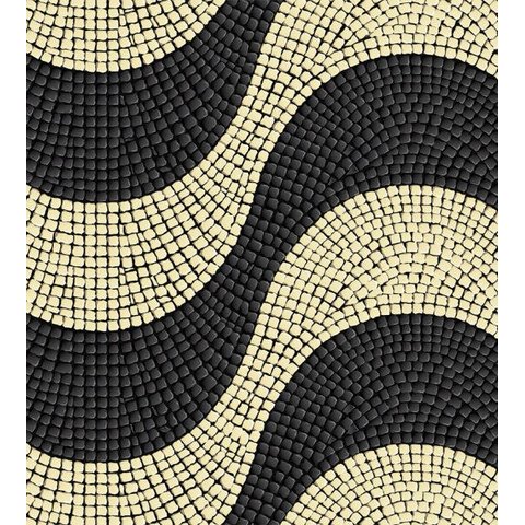 Papel De Parede Chevron Bege Preto Efeito Textura