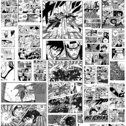 Papel de Parede Adesivo Autocolante Lavável Quarto Mangá Naruto Anime - 3
