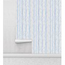 Ver imagem 1 de Papel De Parede Para Sala Quarto Modelo Nature Cinza Com Galhos Azul