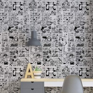Papel De Parede Anime Naruto Adesivo Auto Colante Para Quarto Sala