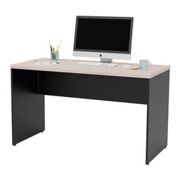 Mesa de Escritório 1.20x60 Tampo 30mm Netmobil Carvalho - 4