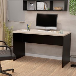 Mesa de Escritório 1.20x60 Tampo 30mm Netmobil Carvalho - 2