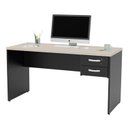 Ver imagem 4 de Mesa de Escritório 1.40x60 com Gaveteiro Tampo 30mm Carvalho