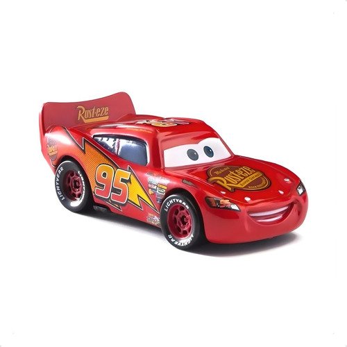1 Miniatura Dos Carros Filme Pixar Relâmpago Mcqueen Cars 2 - Mcqueen - 3