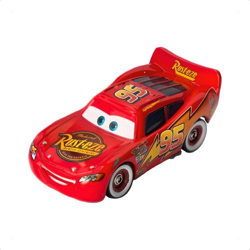 1 Miniatura Dos Carros Filme Pixar Relâmpago Mcqueen Cars 2 - Mcqueen