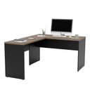 Ver imagem 3 de Mesa de Escritório em L 1.20x1.50 Netmobil Tpo 30mm Nogal