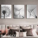 Ver imagem 2 de Quadro Decorativo Sala Floral Dente de Leao