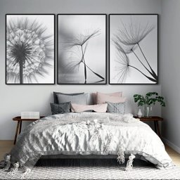 Quadro Decorativo Sala Floral Dente de Leao - 1