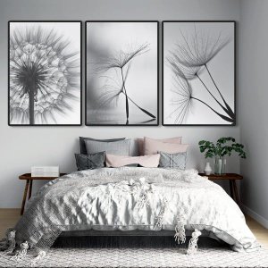 Quadro Decorativo Sala Floral Dente de Leao