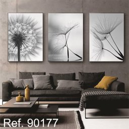 Quadro Decorativo Sala Floral Dente de Leao - 3