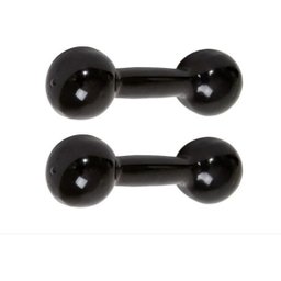 Halter Emborrachado 4 Kg Par Musculaçao Pesos Academia Cores - 1