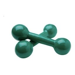 Halter Emborrachado 4 Kg Par Musculaçao Pesos Academia Cores - 2