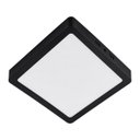 Ver imagem 1 de Painel Plafon LED de Sobrepor Backstage Quadrado 12W 3000k Luz Amarela Preto Lumanti 16x16 ST3316