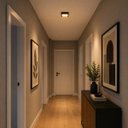 Ver imagem 2 de Painel Plafon LED de Sobrepor Backstage Quadrado 12W 3000k Luz Amarela Preto Lumanti 16x16 ST3316