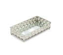 Ver imagem 2 de Bandeja francesa luxo Espelho Retangular Sala Lavabo 24x13cm
