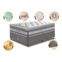 Ver imagem 3 de Cama Box Solteiro + Colchão de Molas Ensacadas D33 com Pillow Top Cama Inbox Select 88x188x71