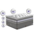 Ver imagem 2 de Cama Box Solteiro + Colchão de Molas Ensacadas D33 com Pillow Top Cama Inbox Select 88x188x71