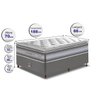 Cama Box Solteiro + Colchão de Molas Ensacadas D33 com Pillow Top Cama Inbox Select 88x188x71 - 2